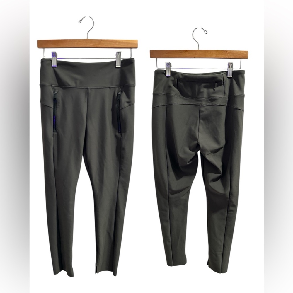 Athleta Ultimate Stash Pocket Leggings – Dark Olive – Size SP - Picture 5 of 7
